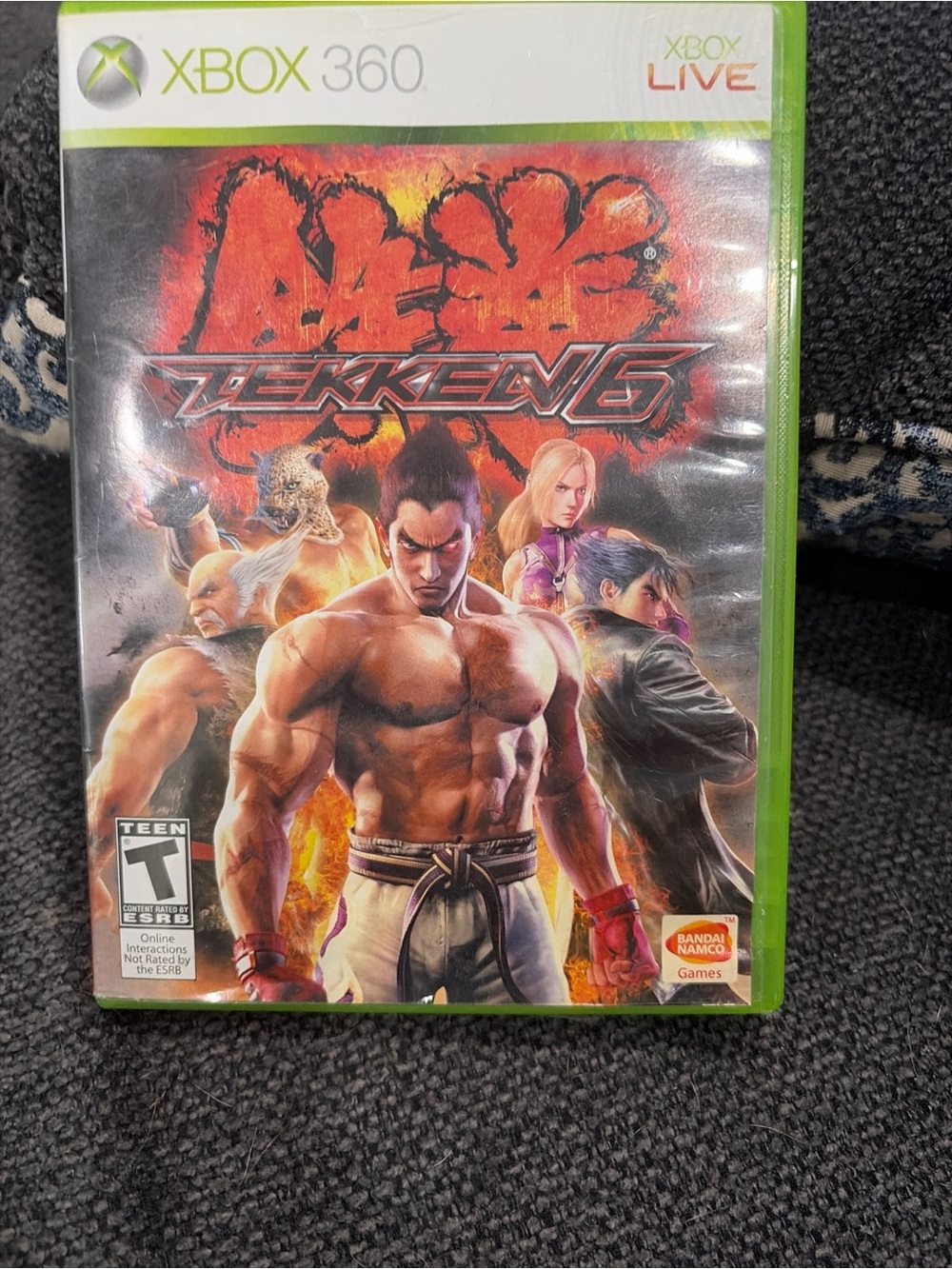 Tekken 6 (Microsoft Xbox 360, 2009) Case, Artwork & Disc - Tested